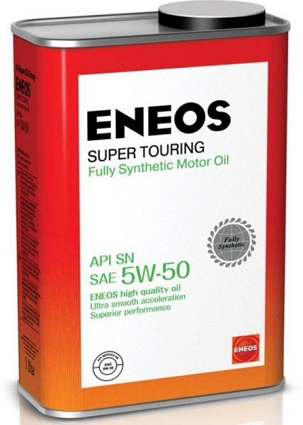 Моторное масло ENEOS Super Touring  5W-50  1 л. синт.
