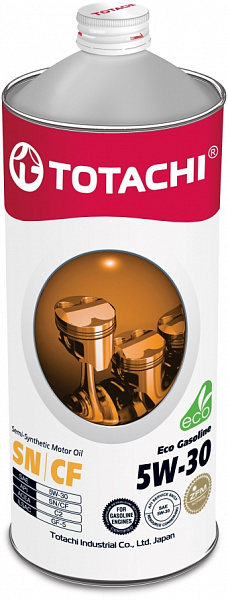 Моторное масло TOTACHI Eco Gasoline  5W-30  1 л. п/синт.