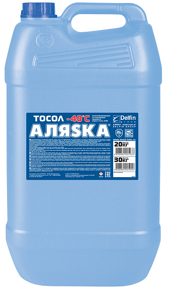 Тосол А-40 Аляска  30 кг.
