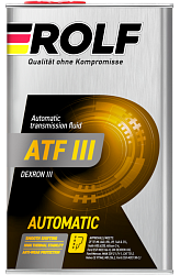 Трансмиссионное масло ROLF ATF III  1 л. мин.