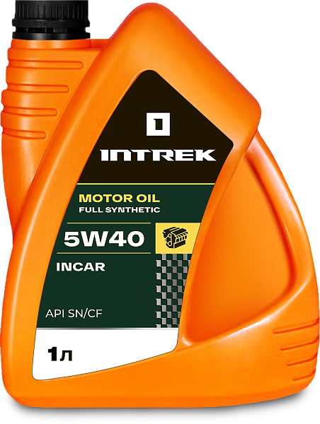 Моторное масло INTREK INCAR SN/CF  5W-40  1 л. синт.
