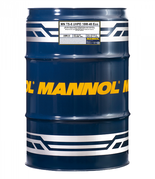 Моторное масло MANNOL TS-6 Truck special UHPD Есо  10W-40  208 л. синт.