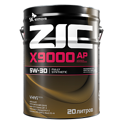 Моторное масло ZIC X9000 AP  5W-30  20 л. синт.