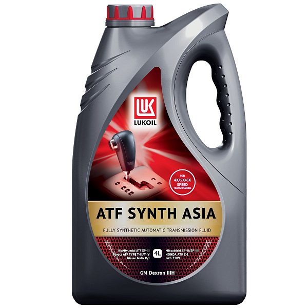 Трансмиссионное масло Лукойл ATF Synth Asia  4 л. синт.