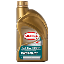 Моторное масло SINTEC Premium C3 SP/CF  0W-30  1 л. синт.