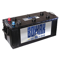 Аккумулятор ВОЖАК  190 Ач, Обратная полярность