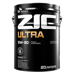 Моторное масло ZIC ULTRA  5W-30  20 л. синт.