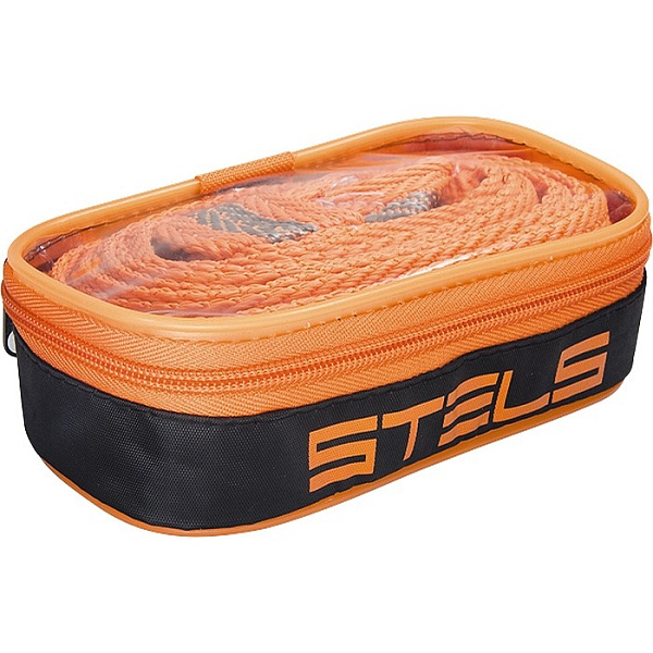 Stels Трос буксировочный 7т ,2 крюка, сумка на молнии          шт