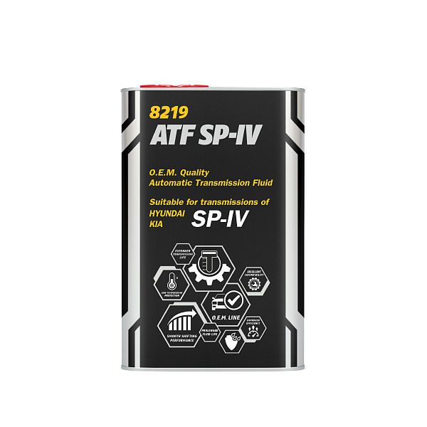 Трансмиссионное масло MANNOL ATF SP-IV  1 л. синт. ж/б
