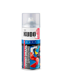 Грунт-эмаль для пластика KUDO KU-6003 Белый 520 мл.