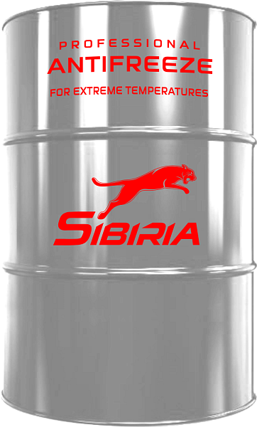 Антифриз -40 красный SIBIRIA G-12+ Red  210 кг.