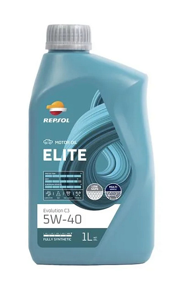 Масло моторное 5/40 Elite Evolution С3 REPSOL 1л. синт. API SN/CF /кор.12шт./