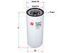 Топливный фильтр  Sakura FC7104